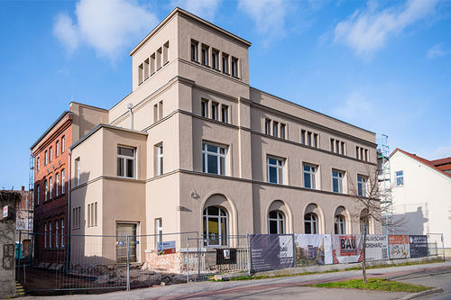 Das Kontorgebäude in Brauns Quartier in Quedlinburg