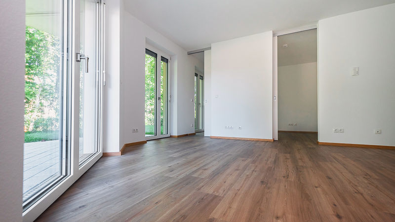 Wohnung im ersten Baubaschnitt